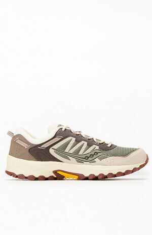 Olive Grid Peak Shoes image number 1