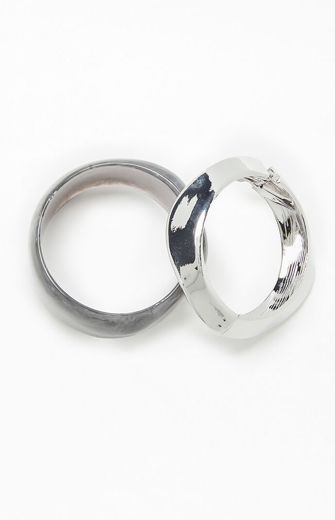 LA Hearts 2 Pack Willow Bangles Set