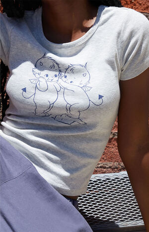 Ashlyn Devils Hug T-Shirt image number 3