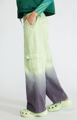 Organic Dip Dye Utility Trousers image number 3