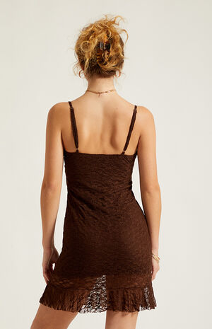 Anya Lace Mini Dress image number 4