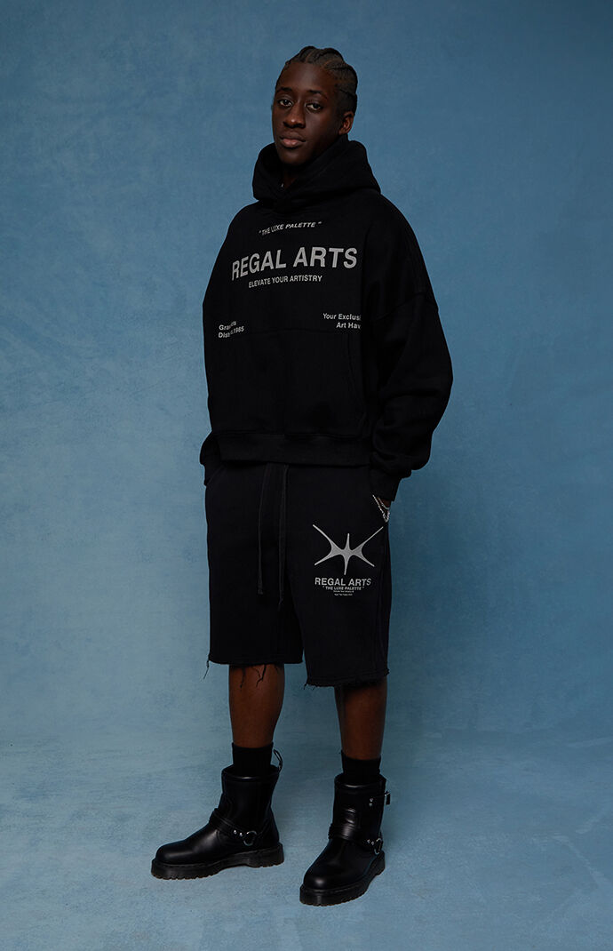 Pacsun Regal Arts Fleece Baggy Sweat Shorts