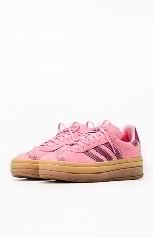 Women's Pink Gazelle Bold Sneakers image number 2