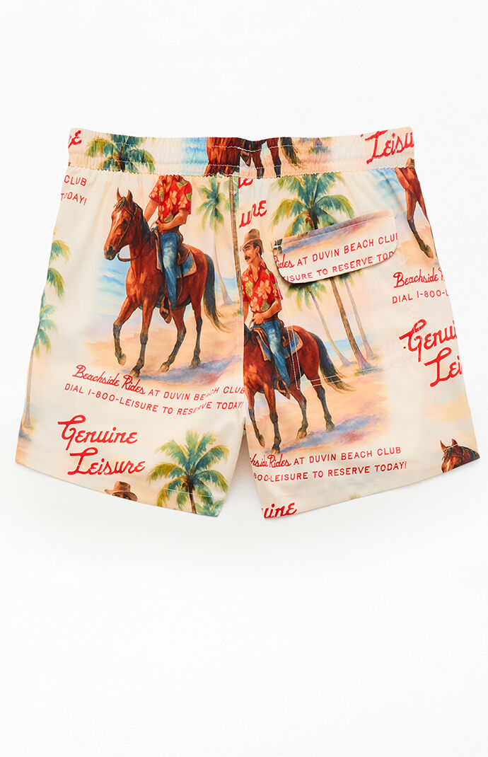 Duvin Design Beach Ranch 4.5" Swim Trunks