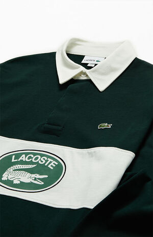 Graphic Long Sleeve Polo Shirt image number 2