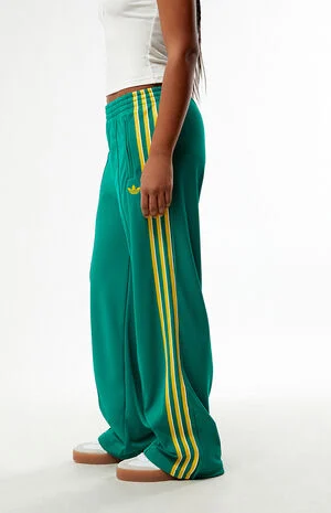 Green Firebird Loose Track Pants image number 2