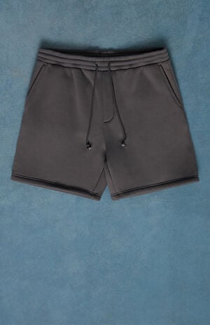 Gray Fleece&nbsp;Volley&nbsp;Sweat Shorts image number 1