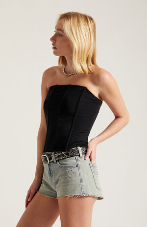 Briar Strapless Mesh Corset image number 3