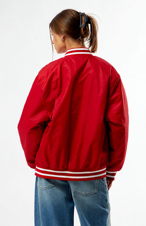 Alabama Crimson Tide A-Game Varsity Bomber Jacket image number 4