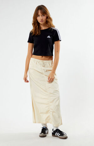 Black & White 3-Striped Baby T-Shirt image number 3