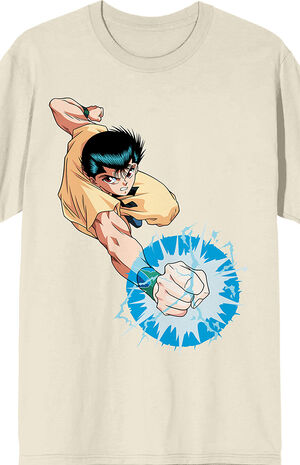 Yu Yu Hakusho Yusuke Uram Anime T-Shirt Yu Yu Hakusho Yusuke Uram Anime T-Shirt image number null