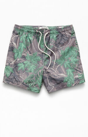Woodland Camo 4.5" Swim Trunks image number 1