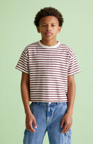 Stripe Boxy T-Shirt image number 3