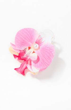 Orchid Hair Claw Clip image number 1