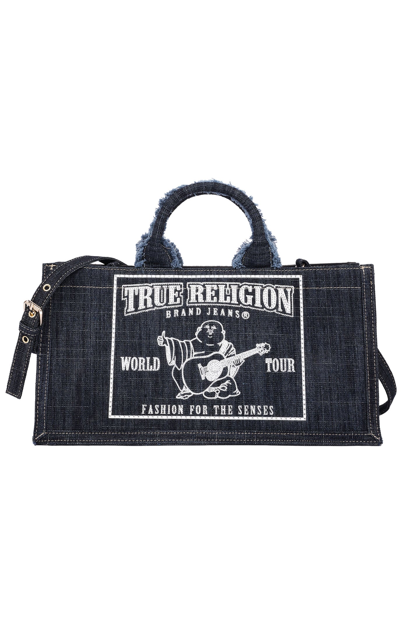 True Religion Bling Buddha East West Jean Tote Bag