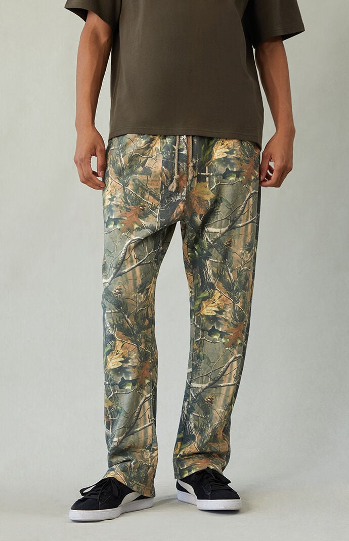 Pacsun Camo Straight Leg Sweatpants | PacSun