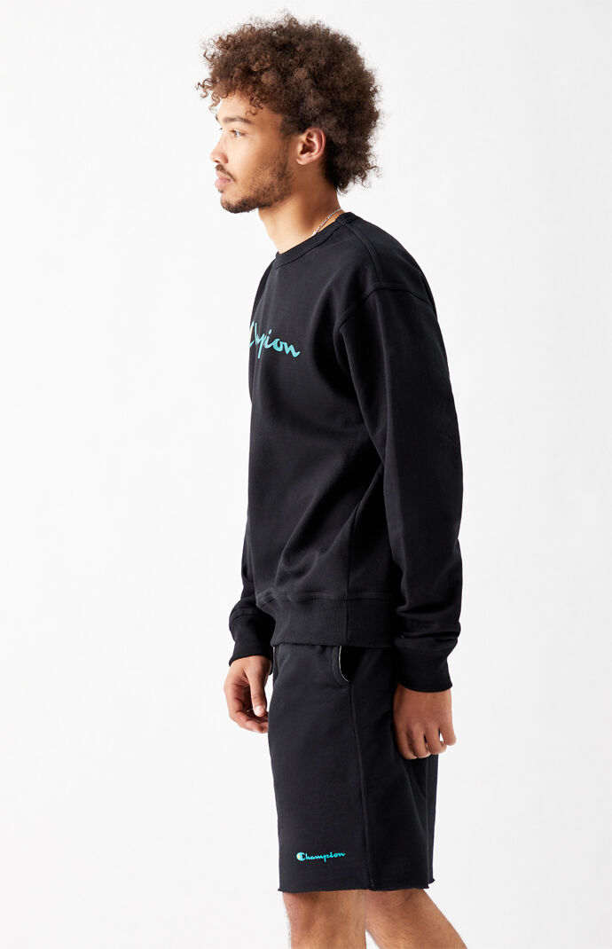 Script Crew Neck Sweatshirt