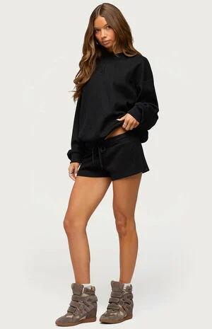 Baila Waffle Henley Top image number 4