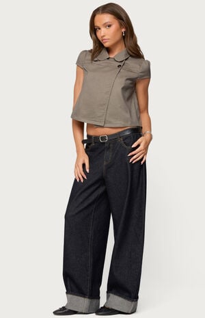 Haislee Plaid Tailored Shirt image number 4