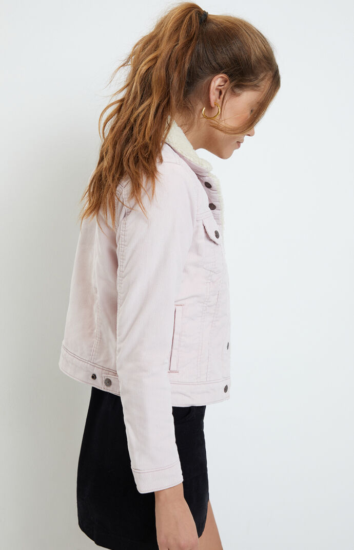 Hush Violet Trucker Jacket
