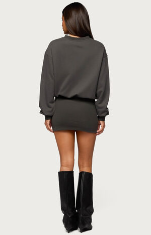Jannah Sweatshirt Mini Dress image number 3