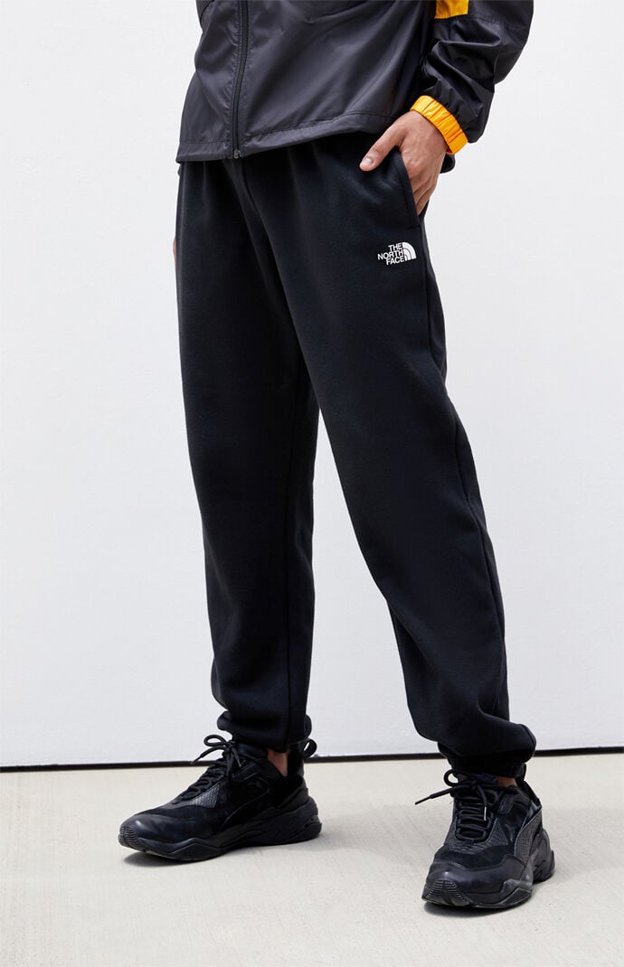 black north face sweatpants