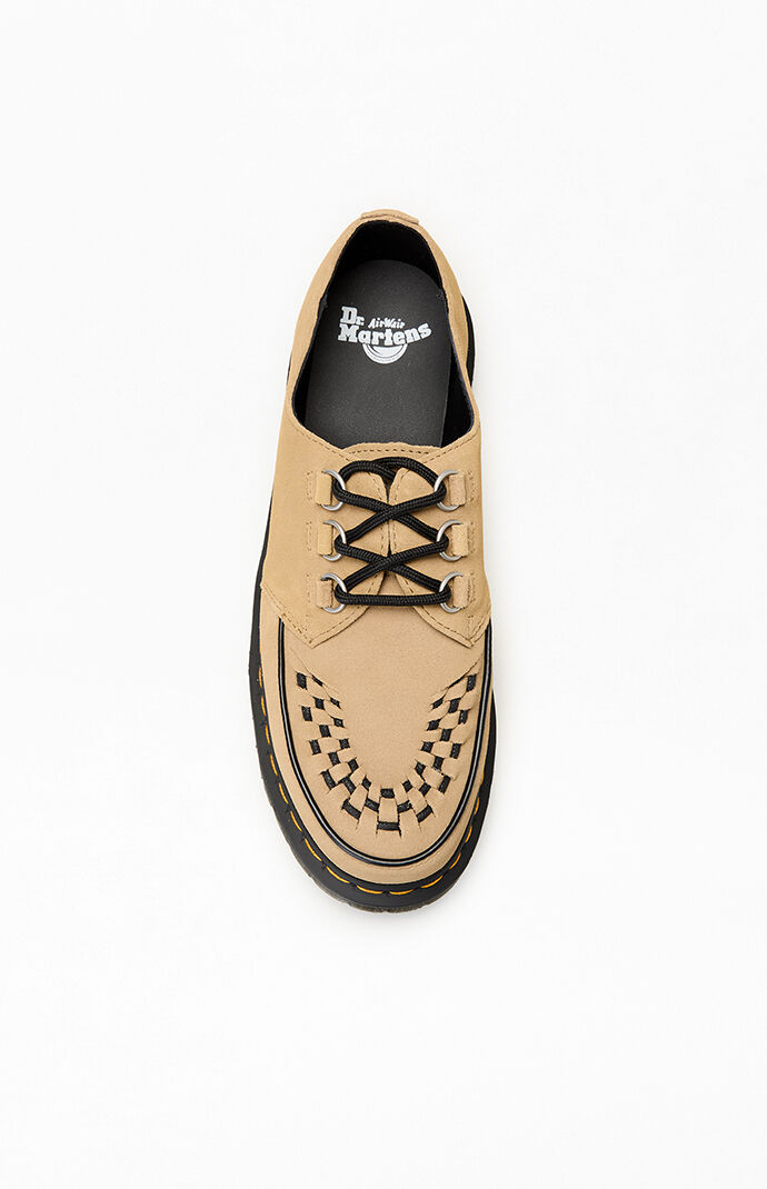 Dr Martens Tan Ramsey Savannah Suede Shoes | PacSun