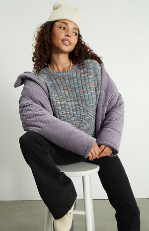 Ellie Cropped Crew Neck Sweater image number 1