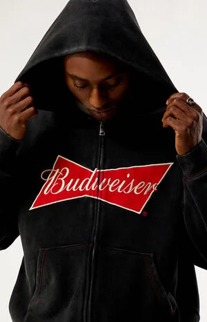 by Pacsun Logo Zip Up Hoodie image number 5