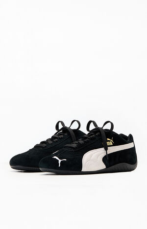Women's Black Speedcat OG Sneakers image number 2