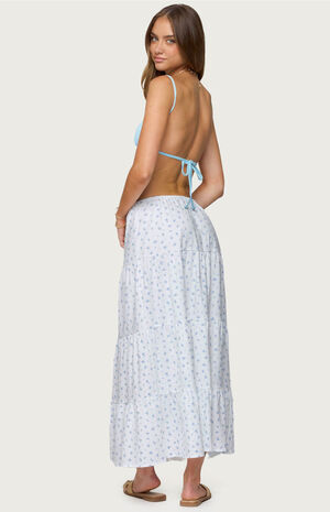 Charley Floral Tiered Maxi Skirt image number 4