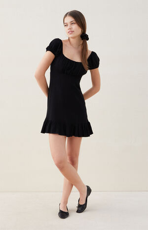 Camille Tie Back Mini Dress image number 5