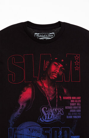 Slam Iverson Sixers Gradient T-Shirt image number 2