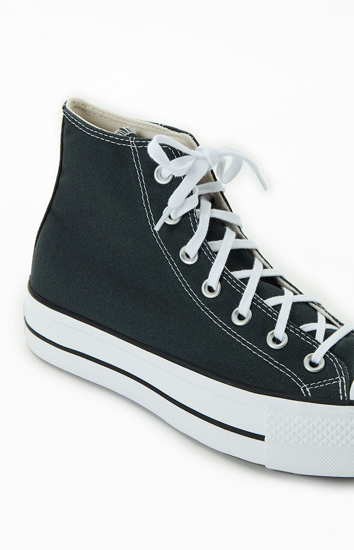 Converse Green Chuck Taylor All Star Lift High Top Sneakers PacSun