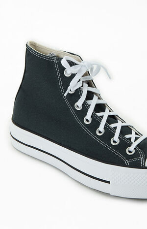 Green Chuck Taylor All Star Lift High Top Sneakers image number 6