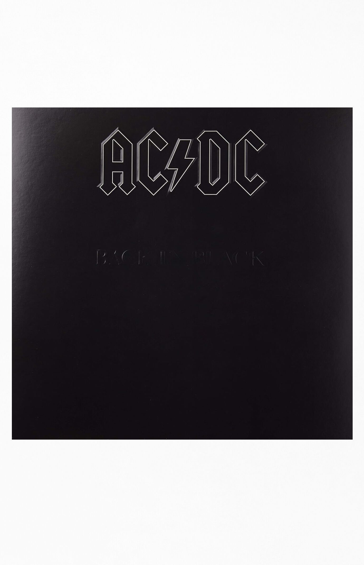 AC/DC Back In Black Vinyl Record