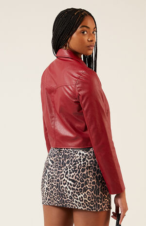 Faux Leather Western Jacket image number 3