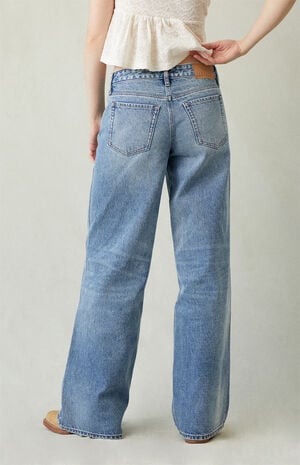 Casey Low Rise Baggy Jeans Asymmetrical image number 4