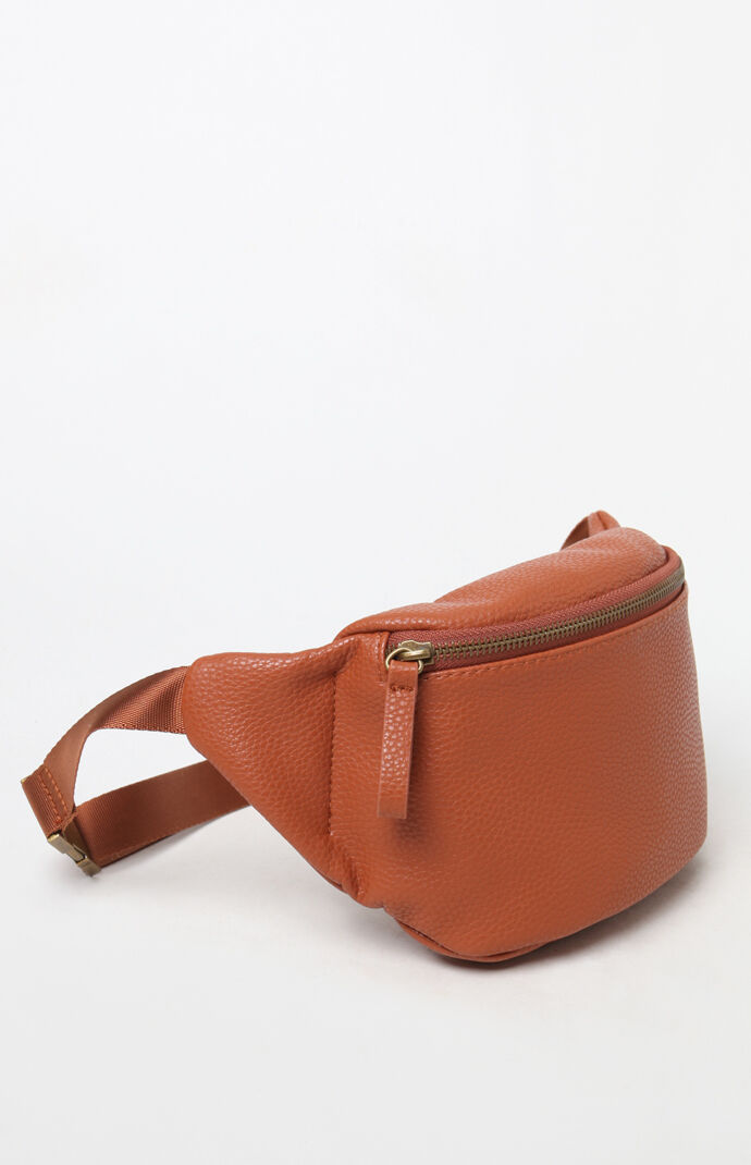 Faux Leather Fanny Pack