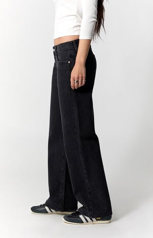 Sammy Ultimate Low Rise Straight Leg Jeans Black image number 3