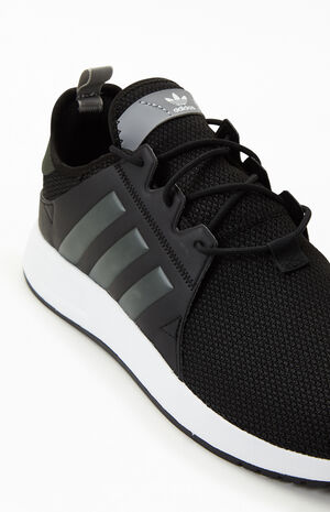 Black & Green X_PLR Shoes image number 6