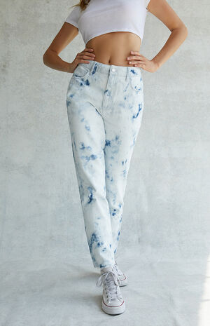 Tie Dye Mom Jeans image number 1