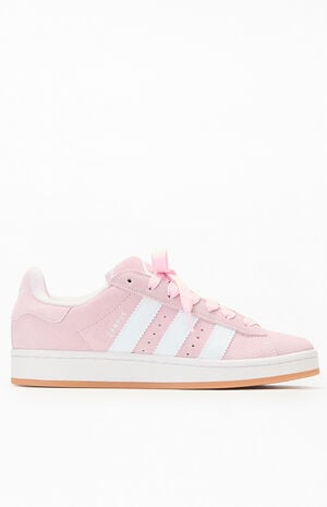 Kids Pink & White Campus 00s Shoes image number 1