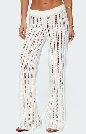 Echo Ladder Knit Pants image number 2