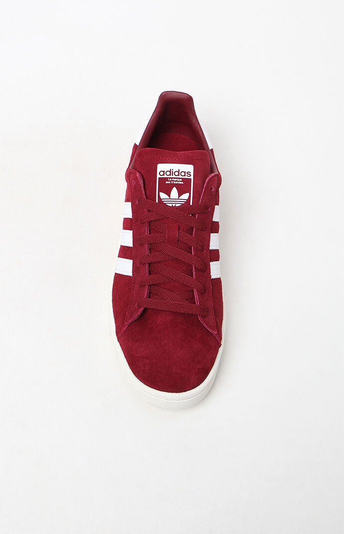 adidas campus burgundy