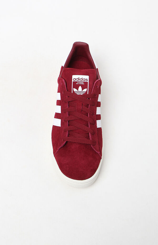 adidas Campus Burgundy Shoes | adidas | Pacsun