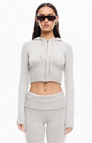 Muse Knit Full Zip Sweater image number 1