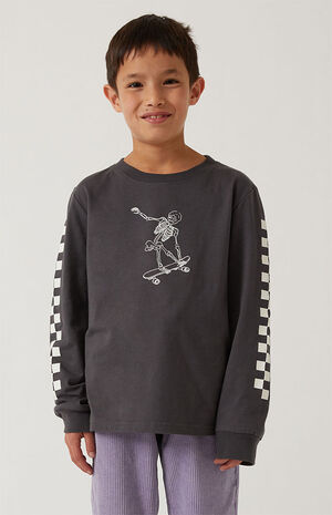 Skeleton Skate Long Sleeve T-Shirt image number 1
