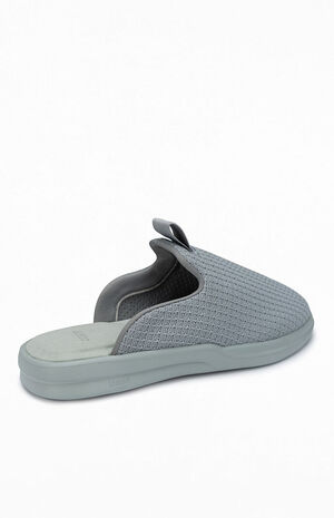 Blue Pelli Slip-On Mules image number 3