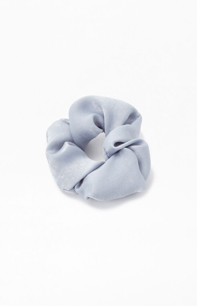 Blue Single Scrunchie